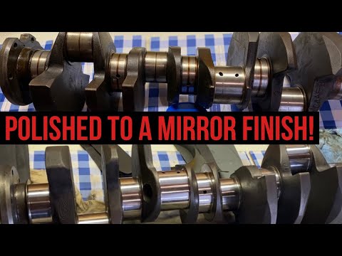 Видео: Как отполировать шатунные шейки