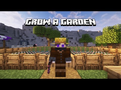 Видео: ПОЛУЧАЮ ПЕРВЫЕ ДЕНЬГИ В GROW A GARDEN В МАЙНКРАФТ!