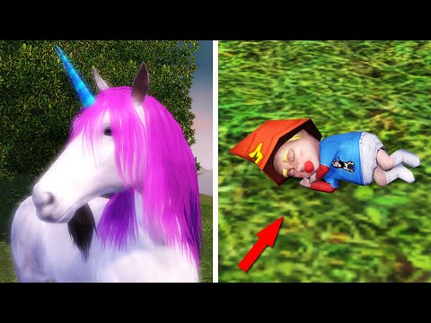 Видео: Я ненавижу ЕДИНОРОГОВ в Симс 3...