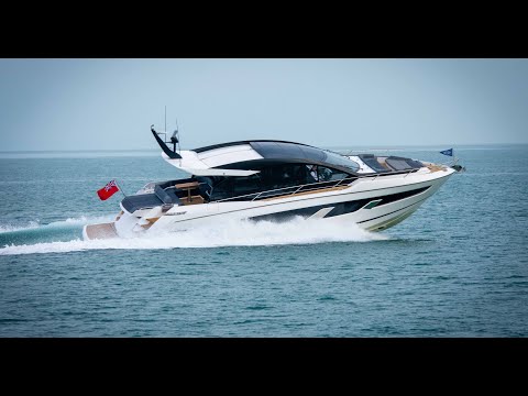 Видео: Совершенно новый тур на яхте Sunseeker Predator 65 2022 года — захватывающий новый суперкатер Sun...