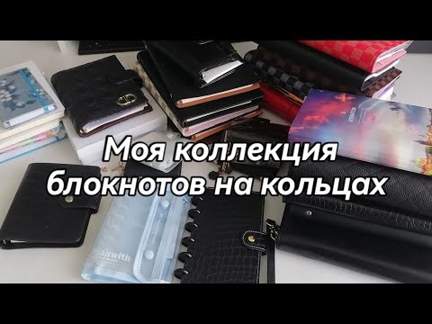 Видео: Моя коллекция блокнотов, ежедневников и планеров на кольцах