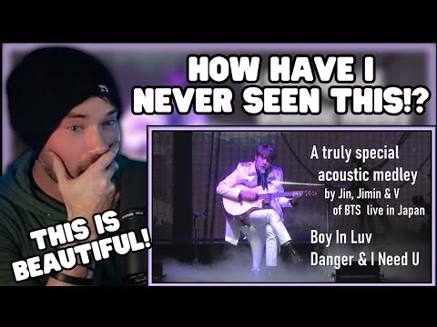 Видео: Реакция металл-вокалиста - BTS - Jin, Jimin & V - Акустическое попурри (ВЖИВУЮ)