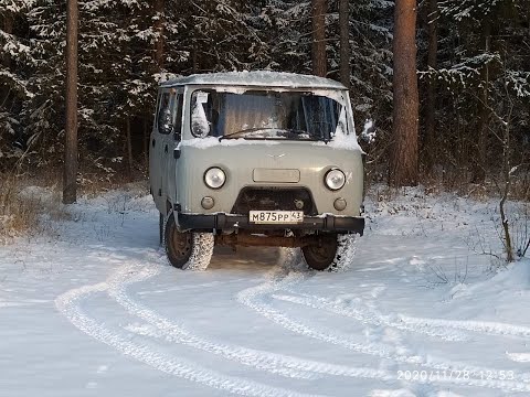 Видео: Ночуем в УАЗ буханке-автодом. Тестируем автономку АВТОТЕПЛО 4кВт