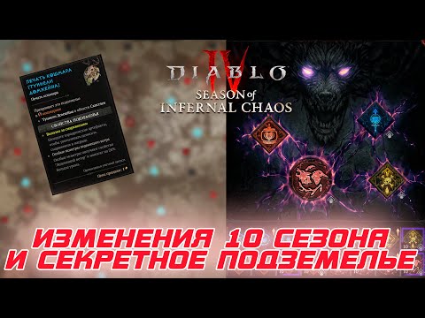Видео: BLIZZARD вводят изменение в тематику сезона. И демонстрация секретного Кошмарного подземелья, кот...