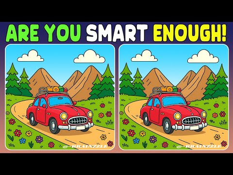 Видео: Найдите три отличия: самая сложная головоломка в мире? Попробуйте и узнайте! [Найдите отличия]