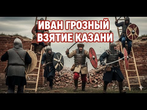 Видео: Иван Грозный путь к Волге (1552). Взятие Казани. Ключевая точка истории.