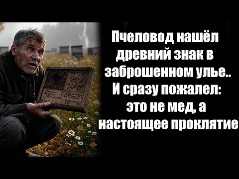 Видео: Пчеловод полез в заброшенный улей, но, лучше бы там был мёд, а не эта страшная находка.