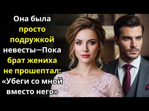 Видео: Она была просто подружкой невесты—Пока брат жениха не прошептал «Убеги со мной вместо него»