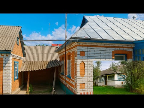Видео: Огляд БЮДЖЕТНИХ будинків! Газ, велика земельна ділянка. Порівняння двох бюджетних будинків в селі