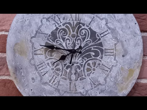 Видео: часы настенные