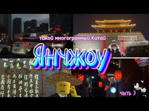 Видео: VLOG 3 | ПРОЕХАЛИ ПОЛ КИТАЯ 🚄| КОЛОРИТНЫЙ ЯНЧЖОУ🍚🥢| китайские трущобы, туризм в Янчжоу