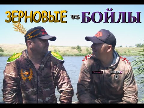 Видео: РЫБАЛКА на КАРПА и АМУРА. ЗЕРНОВЫЕ против БОЙЛОВ!!!