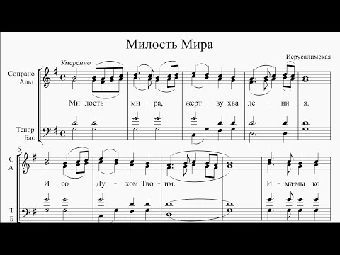 Видео: Милость Мира (Иерусалимская)