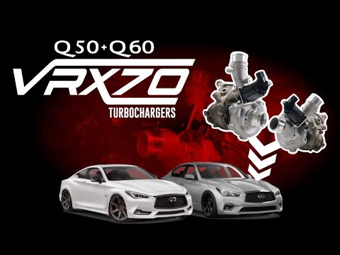 Видео: Турбокомпрессоры Z1 Q50 / Q60 VRX70 с болтовым креплением