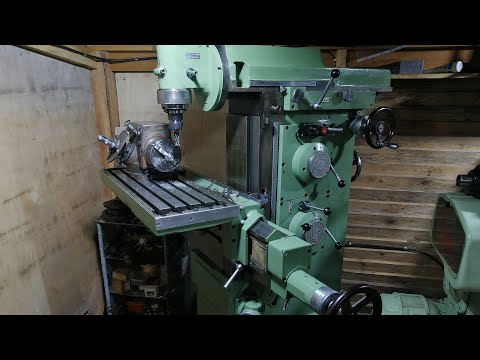 Видео: Восстановление фрезерного станка 6М76П (часть 2)