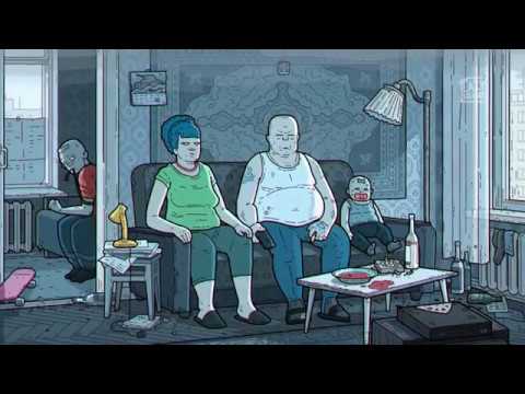 Видео: THE SIMPSONS. Russian Art Film Version // Симпсоны. Артхаусная русская версия
