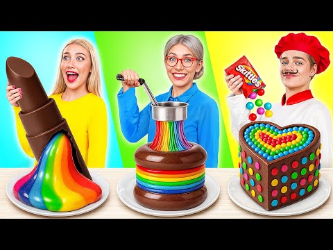 Видео: Кулинарный Челлендж: Я против Бабушки | Удивительные Лайфхаки и Хитрости от Super Hyper DO