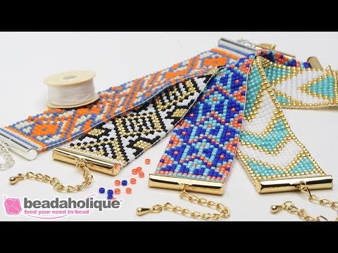 Видео: Как сделать наборы для плетения браслетов из бисера от Beadaholique