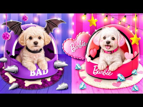 Видео: Строим секретную комнату для животных! Хорошая vs плохая