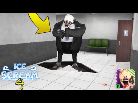 Видео: Новый БАГ Бориса в Мороженщике 4 | Ice Scream 4