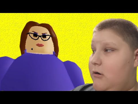 Видео: Максим сбегает из детского сада в роблокс!