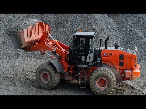 Видео: Отзыв об эксплуатации погрузчика Hitachi ZW310-5A