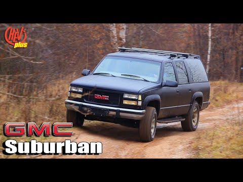 Видео: Внедорожник на шасси грузовика! GMC Suburban GMT 410. Обзор и тест-драйв!