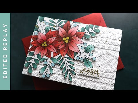 Видео: РЕДАКТИРОВАННЫЙ ПОВТОР - Создаем фон с зимней зеленью!