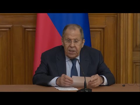 Видео: С. Лавров и М. Додик пресс-конференция Москва 09.09.25 г.