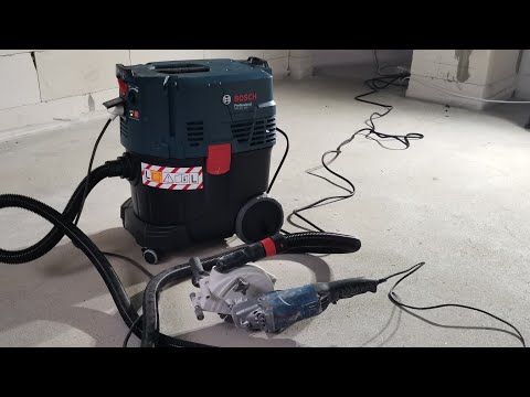Видео: Пылесос GAS 35 L AFC для штробления. Испытания и честный отзыв.