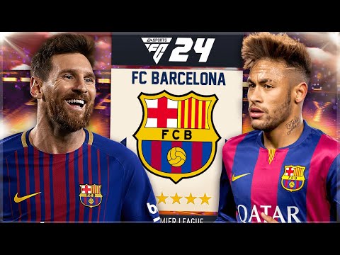 Видео: Я перестроил ЛЕГЕНДАМИ клуб FC BARCELONA ... в FC 24