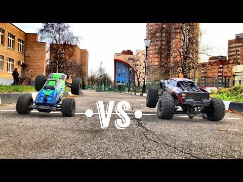 Видео: TRAXXAS X-MAXX vs TRAXXAS E-REVO. Кто кого?