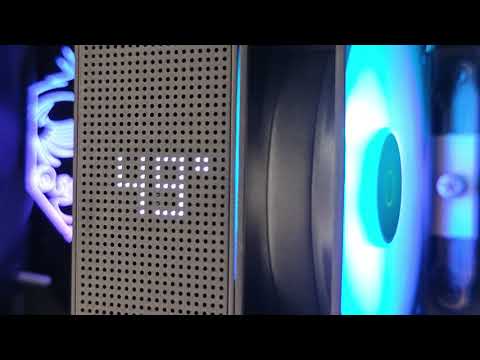 Видео: Работа дисплея кулера Ocypus Gamma A40 ARGB Digital