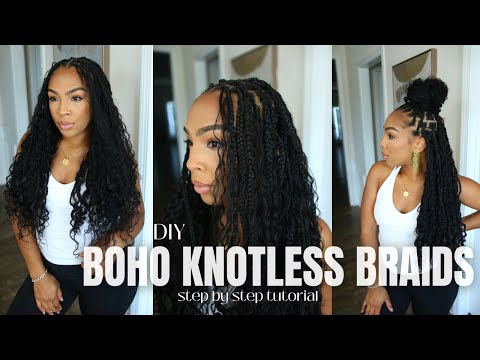 Видео: СПОСОБ СДЕЛАТЬ: БОХО-КОСЫ БЕЗУЗЛОВЫЕ КОШКИ С КУДРАМИ ИЗ КУДРЯВЫХ ЧЕЛЮСТЕЙ ...😎 | При участии Eayo...