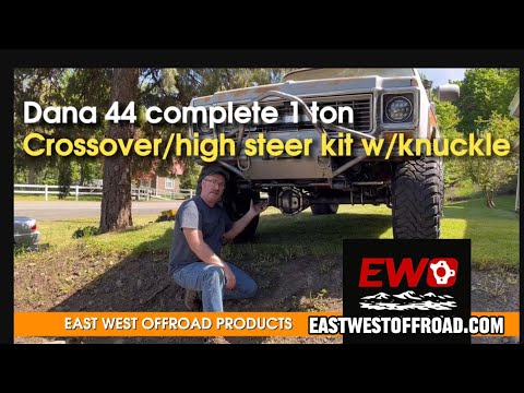 Видео: Комплект DANA 44 Crossover/High Steer с кулаками