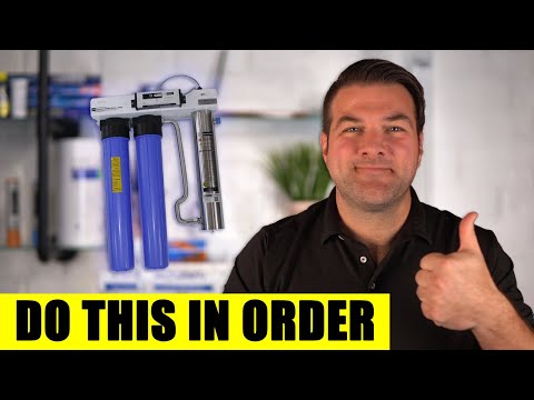 Видео: Контрольный список для установки фильтра для воды (пошаговое руководство для начинающих)