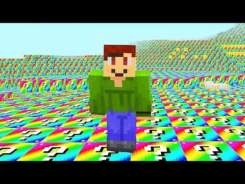 Видео: НУБ ПОПАЛ В МИР РАДУЖНЫХ ЛАКИ БЛОКОВ МАЙНКРАФТЕ😍#minecraft #майнкрафт #троллинг #мем #челлендж