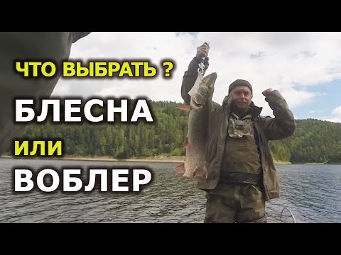 Видео: Поговорим о рыбалке: в каких случаях блесна ловит лучше, чем воблер