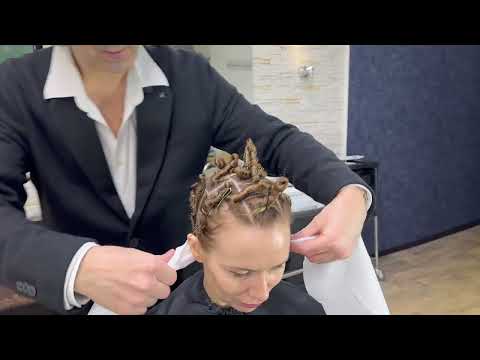 Видео: Стрижка Каскад и завивка на концы