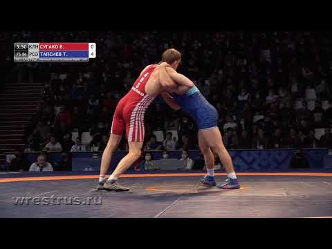 Видео: ЧР-21. Вольная. 86 кг. 1/16 финала. Вячеслав СУГАКО - Тамерлан ТАПСИЕВ