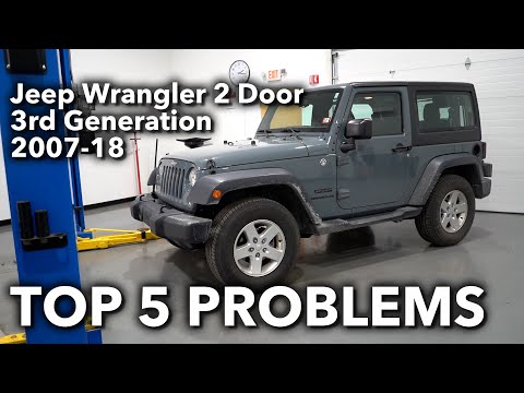 Видео: 5 основных проблем Jeep Wrangler 2 Door 3-го поколения 2007-18
