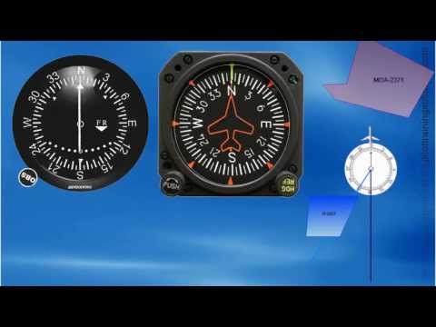 Видео: Перехват радиальных VOR