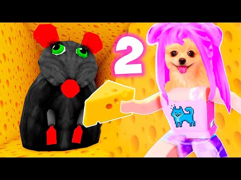 Видео: ПОБЕГ ОТ ОГРОМНОЙ МЫШИ 2 в ROBLOX ! КРЫСИНЫЙ КОРОЛЬ В РОБЛОКС