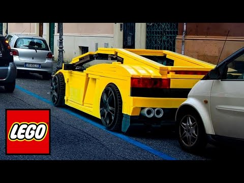 Видео: 20 Гигантских Вещей Сделанных из LEGO, От Которых Ты Офигеешь