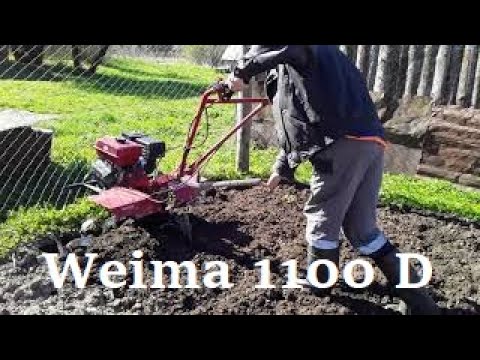 Видео: Weima 1100D  9 л.с в деле