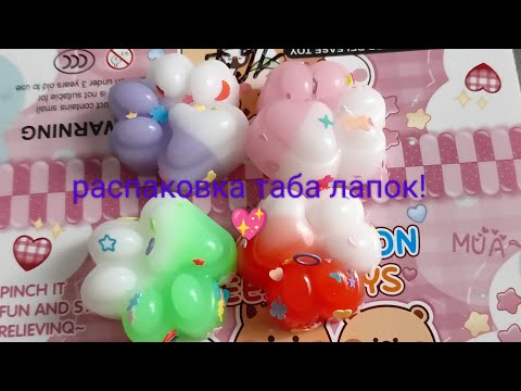 Видео: Распаковка таба лапок! 💖🥰