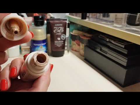 Видео: Пустые баночки декоративной косметики 47