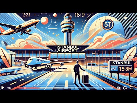 Видео: Аэропорт Стамбула