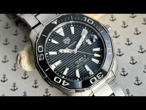 Видео: Обзор часов TAG Heuer Aquaracer