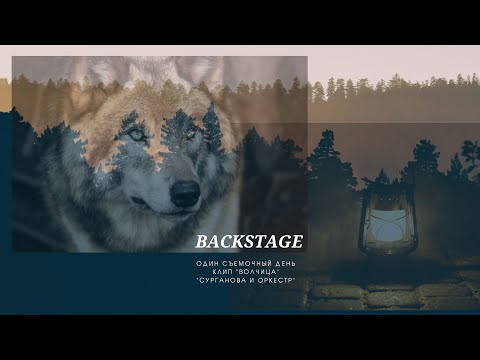 Видео: Клип "Волчица" "Сурганова и Оркестр" Backstage